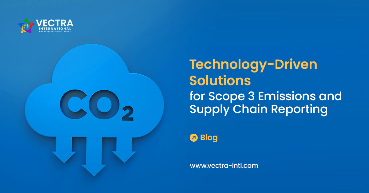 Technology-Driven Solutions for Scope 3 Emissions and Supply Chain Reporting