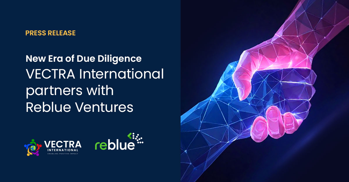 VECTRA & Reblue Partner to Revolutionize Global Supply Chain Risk Management