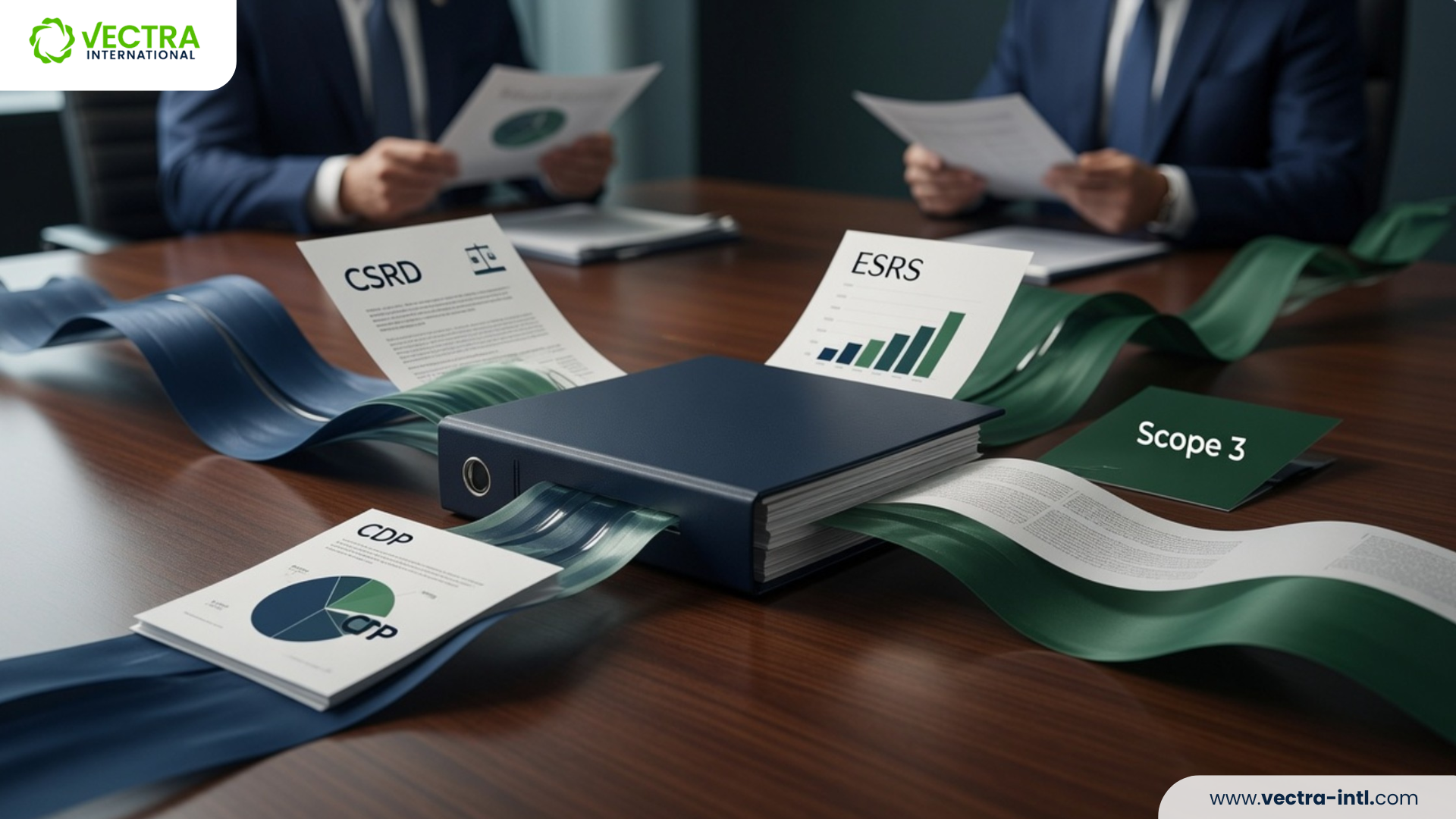ESG and climate disclosure reporting across CSRD, ESRS, CDP, and Scope 3 frameworks