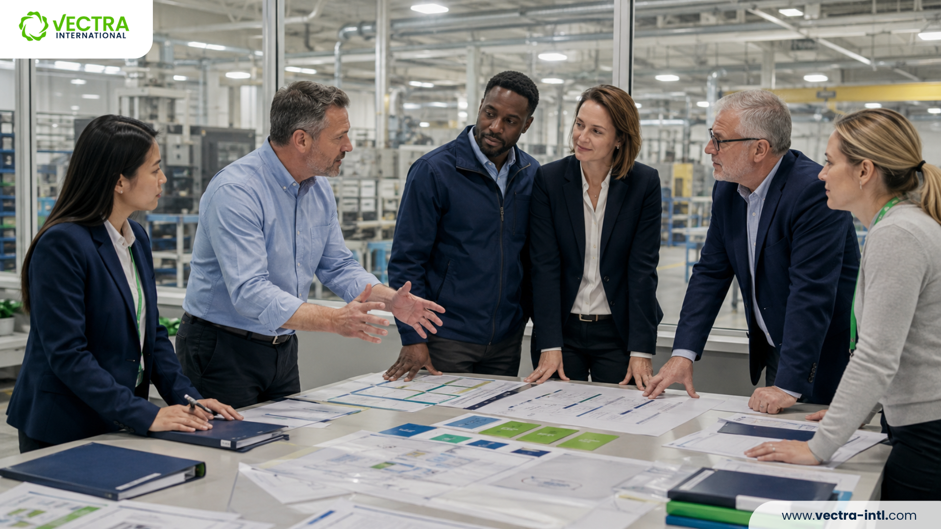 Buyer and supplier teams turn audit findings into a practical supplier improvement roadmap.