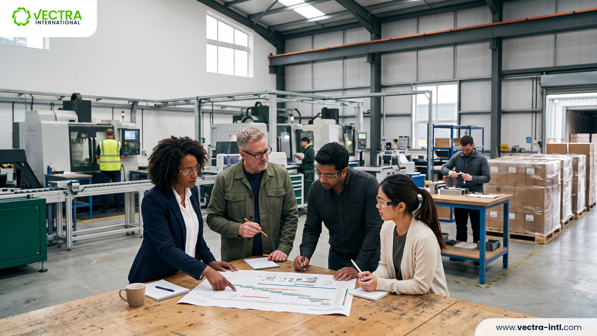 Supplier capability assessment of production capacity and quality controls by a procurement and operations team.